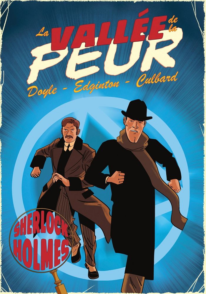 Couverture du livre « La vallée de la peur » de [d'après] Doyle, librairie Les Contes Infusés à Corte