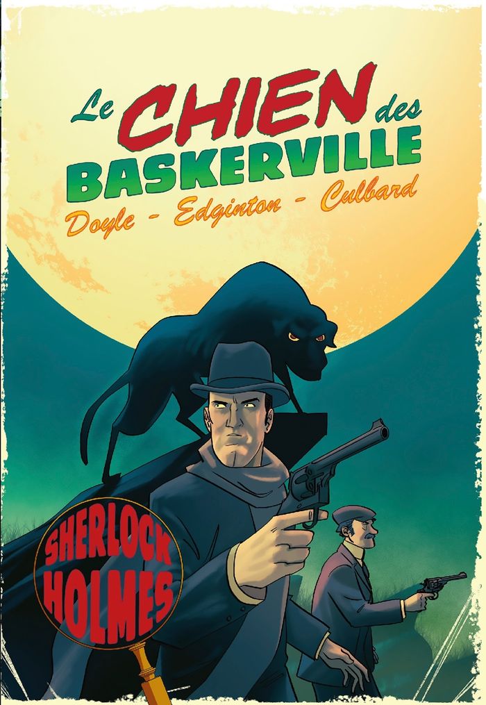 Couverture du livre « Le chien des Baskerville » de [d'après] Doyle, librairie Les Contes Infusés à Corte