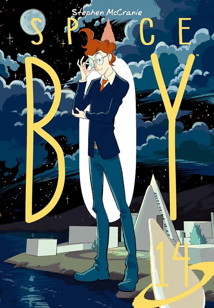 Couverture du livre « Space Boy » de Stephen McCranie, librairie Les Contes Infusés à Corte