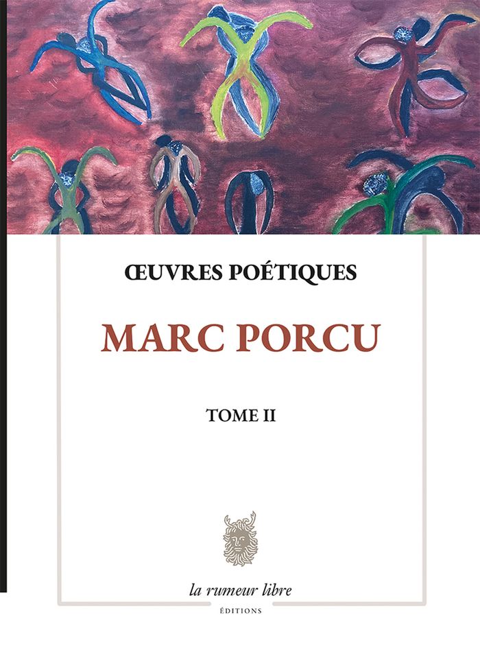 Couverture du livre « Oeuvres poétiques » de Marc Porcu, librairie Les Contes Infusés à Corte