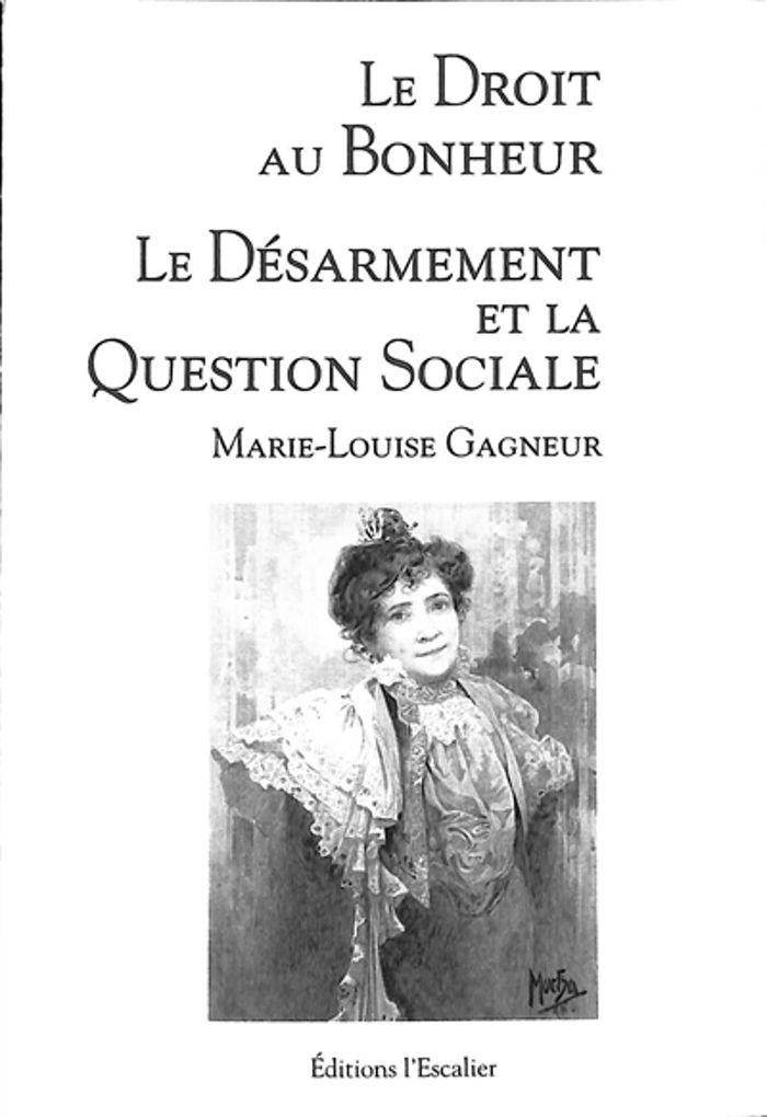 Couverture du livre « Le droit au bonheur » de Marie-Louise Gagneur, librairie Les Contes Infusés à Corte