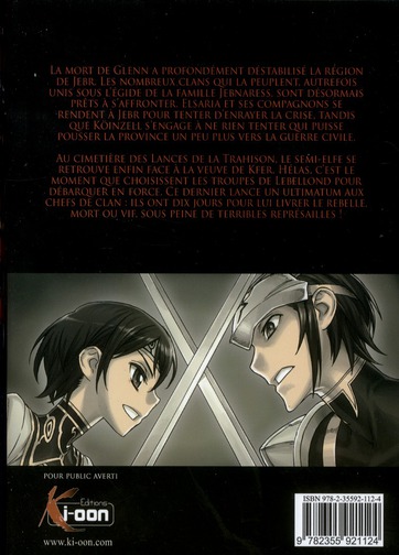 Quatrième de couverture de « UBEL BLATT T10 - VOL10 »