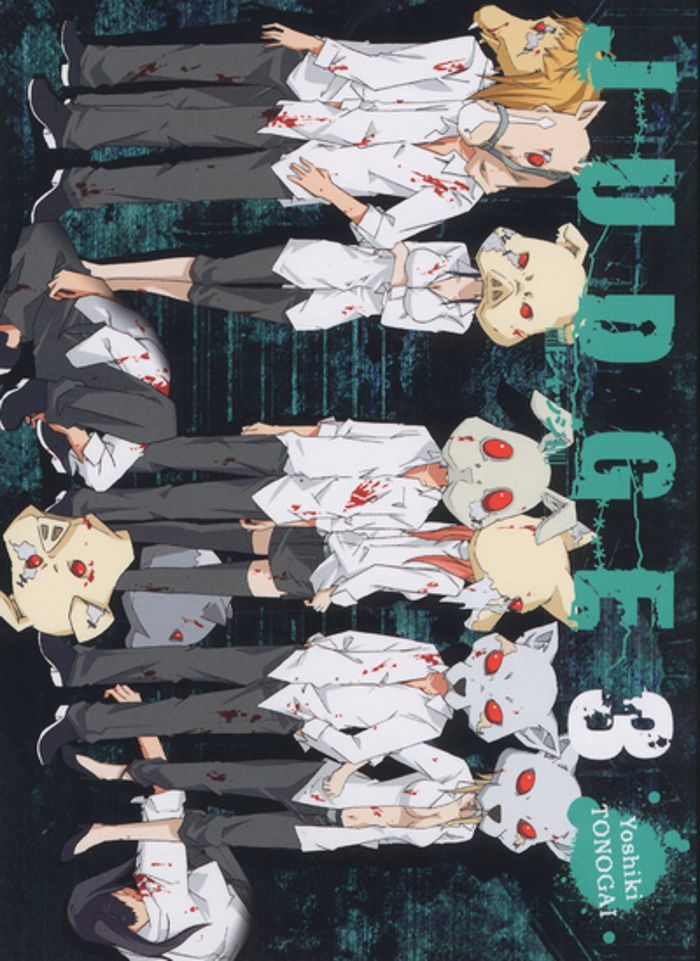 Couverture du livre « JUDGE T03 - VOL03 » de Yoshiki Tonogai, librairie Les Contes Infusés à Corte