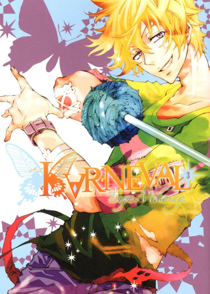 Couverture du livre « KARNEVAL T03 - VOL03 » de Touya Mikanagi, librairie Les Contes Infusés à Corte