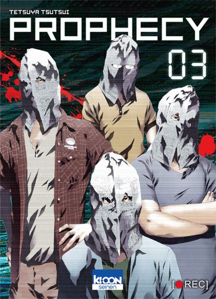 Couverture du livre « PROPHECY T03 - VOL03 » de Tetsuya Tsutsui, librairie Les Contes Infusés à Corte