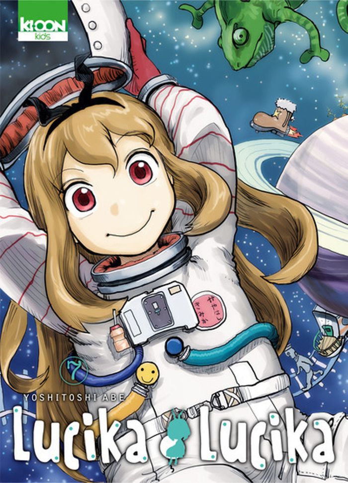 Couverture du livre « LUCIKA LUCIKA T07 - VOL07 » de Yoshitoshi Abe, librairie Les Contes Infusés à Corte
