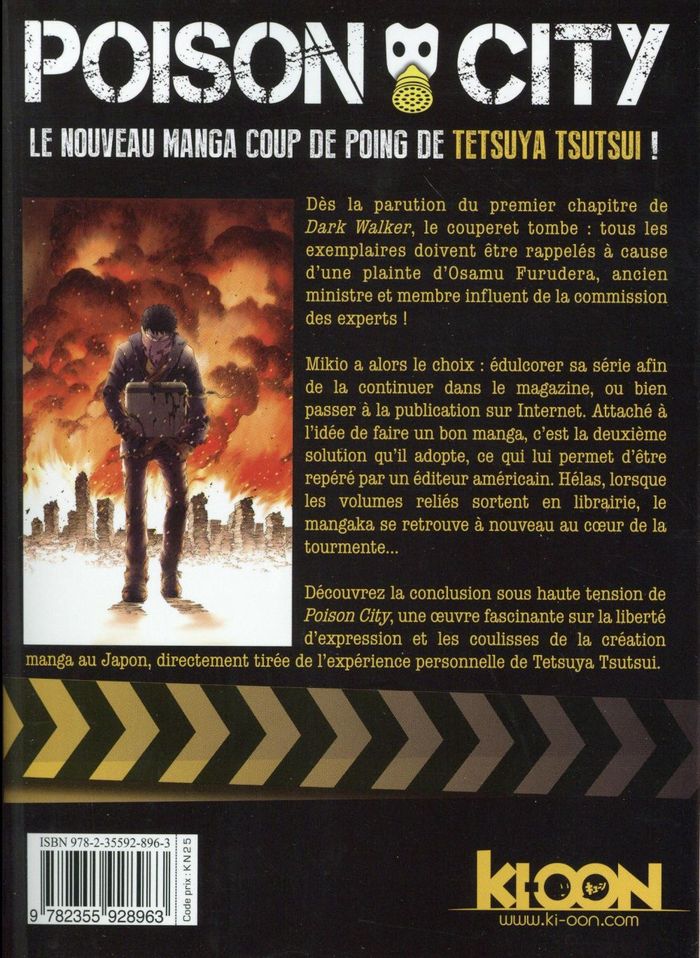 Quatrième de couverture de « POISON CITY T02 - VOL02 »