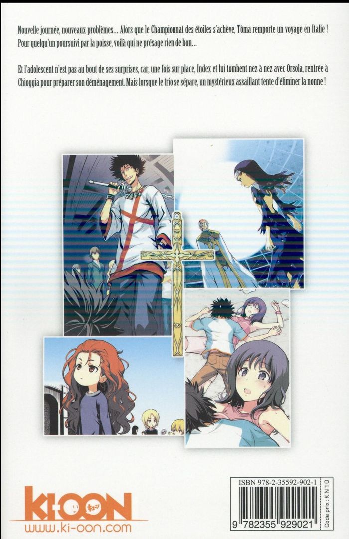 Quatrième de couverture de « A CERTAIN MAGICAL INDEX T15 - VOL15 »