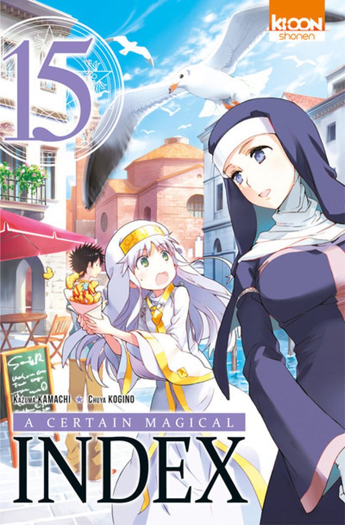Couverture du livre « A CERTAIN MAGICAL INDEX T15 - VOL15 » de Kamachi/kogino, librairie Les Contes Infusés à Corte