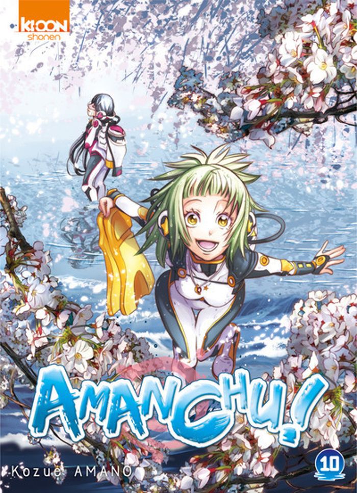 Couverture du livre « AMANCHU ! T10 - VOL10 » de Kozue Amano, librairie Les Contes Infusés à Corte