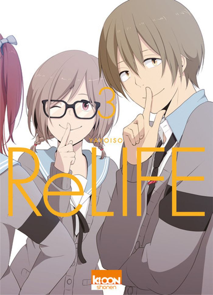Couverture du livre « RELIFE T03 - VOL03 » de Yayoiso, librairie Les Contes Infusés à Corte