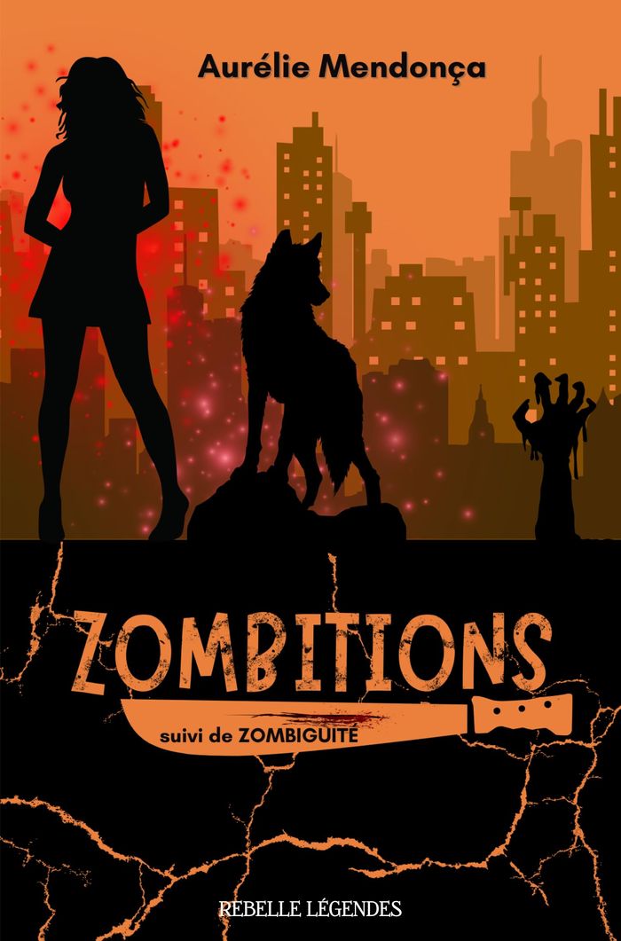 Couverture du livre « Zombitions » de Aurélie Mendonça, librairie Les Contes Infusés à Corte