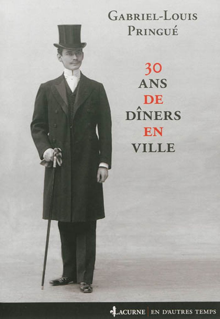 Couverture du livre « 30 ANS DE DINERS EN VILLE », librairie Les Contes Infusés à Corte