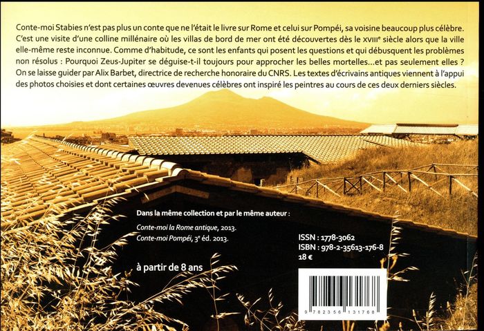 Quatrième de couverture de « CONTE-MOI STABIES AU TEMPS DE POMPEI »