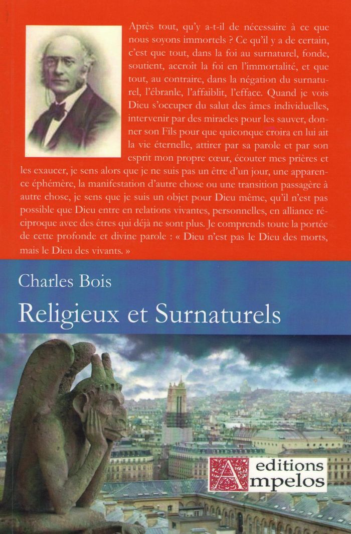 Couverture du livre « RELIGIEUX ET SURNATUREL » de Charles Bois, librairie Les Contes Infusés à Corte
