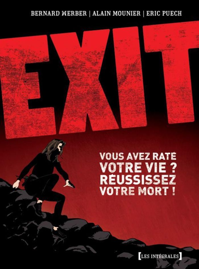 Couverture du livre « Exit », librairie Les Contes Infusés à Corte