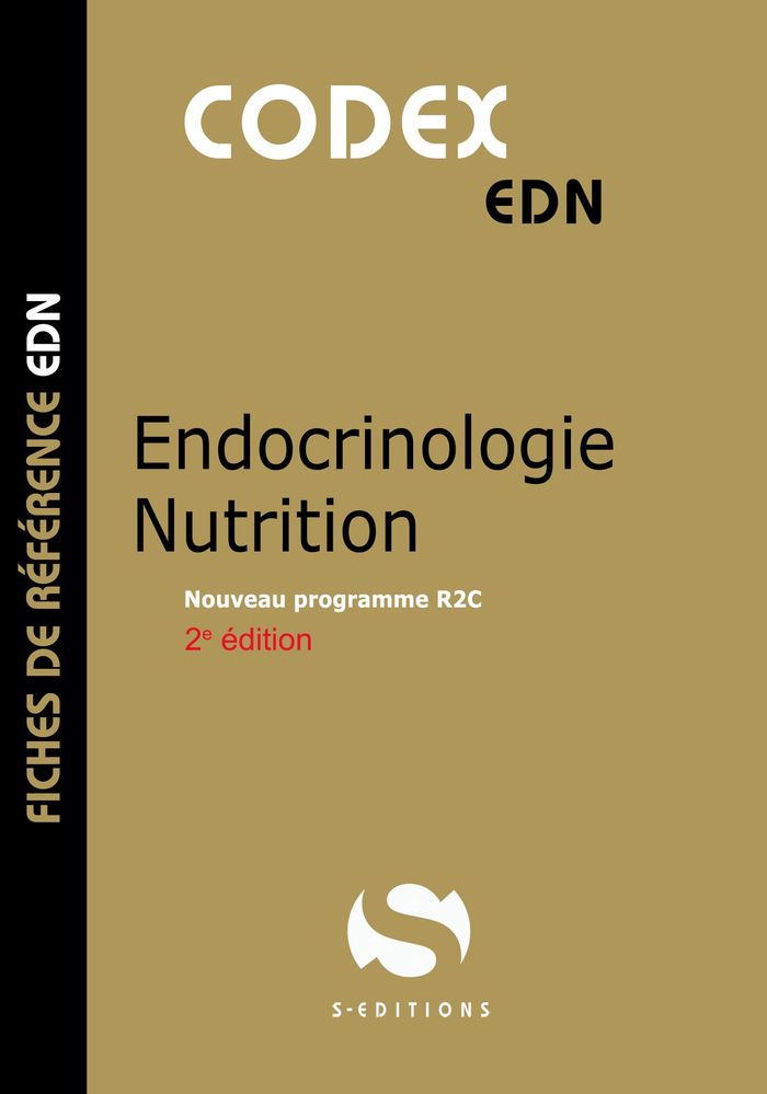 Couverture du livre « Endocrinologie, nutrition » de Collectif, librairie Les Contes Infusés à Corte