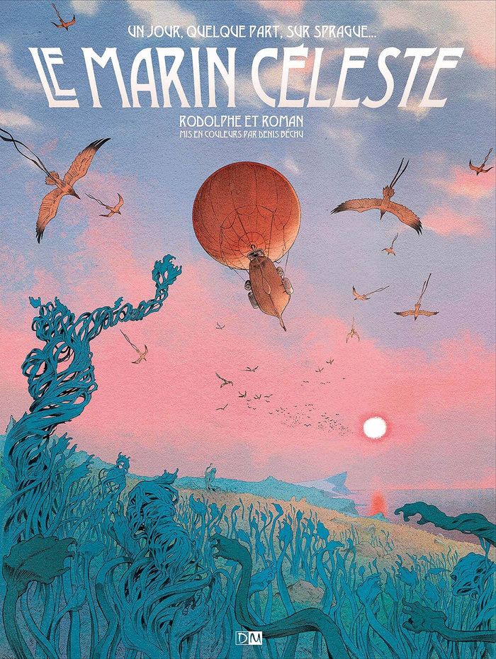 Couverture du livre « Le marin céleste » de Rodolphe, librairie Les Contes Infusés à Corte