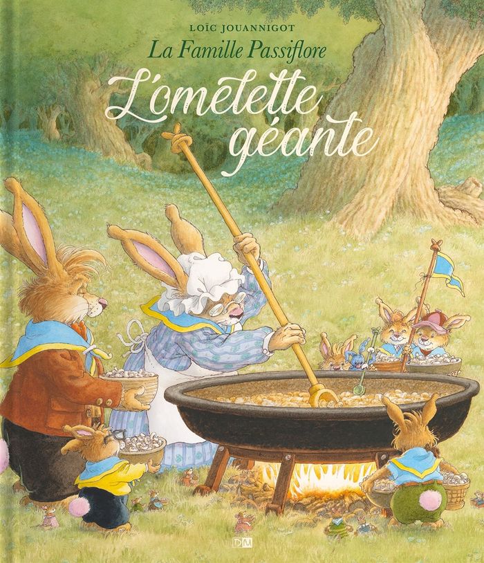 Couverture du livre « L'omelette géante » de Loïc Jouannigot, librairie Les Contes Infusés à Corte