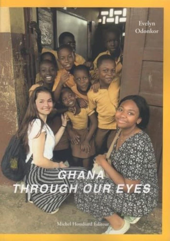 Couverture du livre « GHANA THROUGH OUR EYES » de Evelyn Odonkor, librairie Les Contes Infusés à Corte