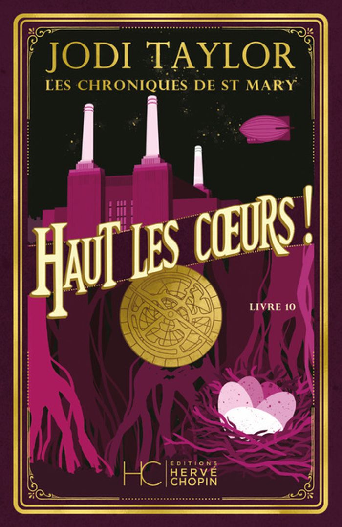 Couverture du livre « Haut les coeurs ! » de Jodi Taylor, librairie Les Contes Infusés à Corte