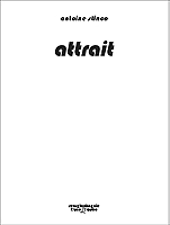 Couverture du livre « ATTRAIT » de Antoine Stinco, librairie Les Contes Infusés à Corte
