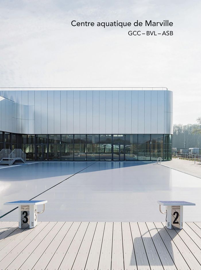 Couverture du livre « LE CENTRE AQUATIQUE DE MARVILLE » de Clea Calderoni, librairie Les Contes Infusés à Corte