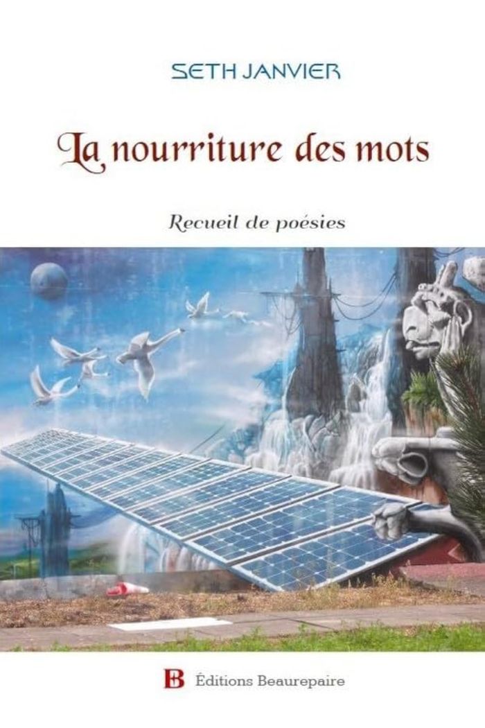 Couverture du livre « LA NOURRITURE DES MOTS », librairie Les Contes Infusés à Corte