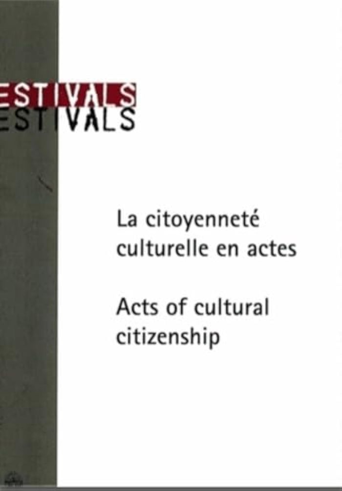 Couverture du livre « LA CITOYENNETE CULTURELLE EN ACTES » de Europeenn Rencontres, librairie Les Contes Infusés à Corte
