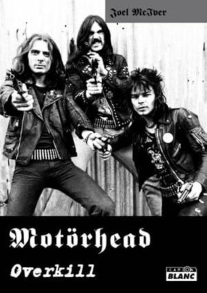 Couverture du livre « MOTORHEAD - OVERKILL » de Joel Mciver, librairie Les Contes Infusés à Corte