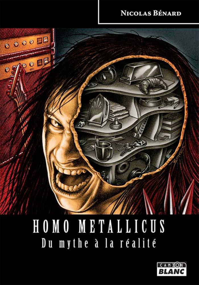Couverture du livre « HOMO METALLICUS », librairie Les Contes Infusés à Corte