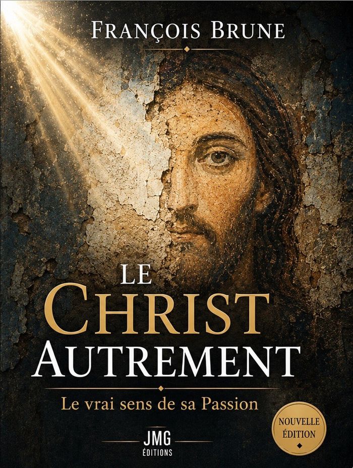 Couverture du livre « LE CHRIST AUTREMENT - LE VRAI SENS DE SA PASSION » de Francois Brune, librairie Les Contes Infusés à Corte