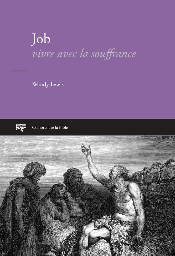 Couverture du livre « Job : vivre avec la souffrance », librairie Les Contes Infusés à Corte