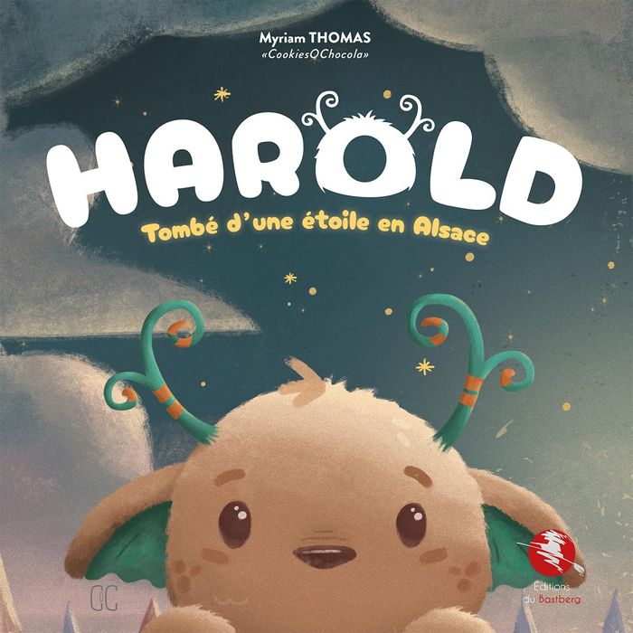Couverture du livre « Harold : tombé d'une étoile en Alsace » de Myriam Thomas, librairie Les Contes Infusés à Corte