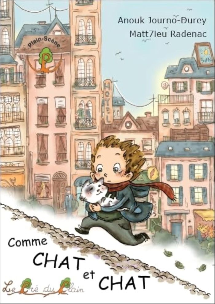 Couverture du livre « COMME CHAT ET CHAT », librairie Les Contes Infusés à Corte