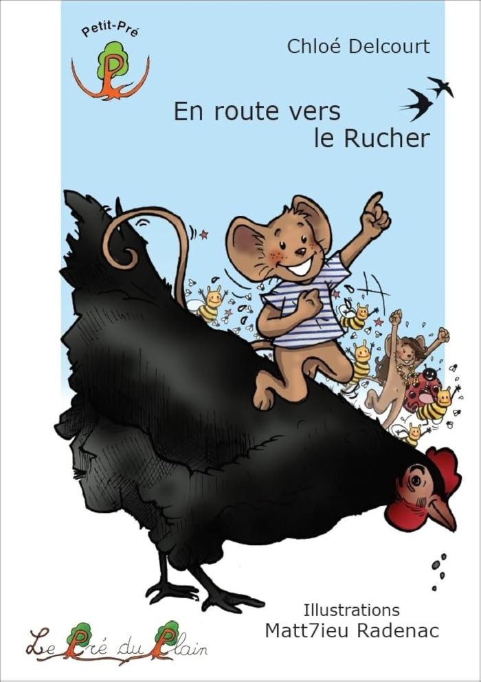 Couverture du livre « EN ROUTE VERS LE RUCHER », librairie Les Contes Infusés à Corte