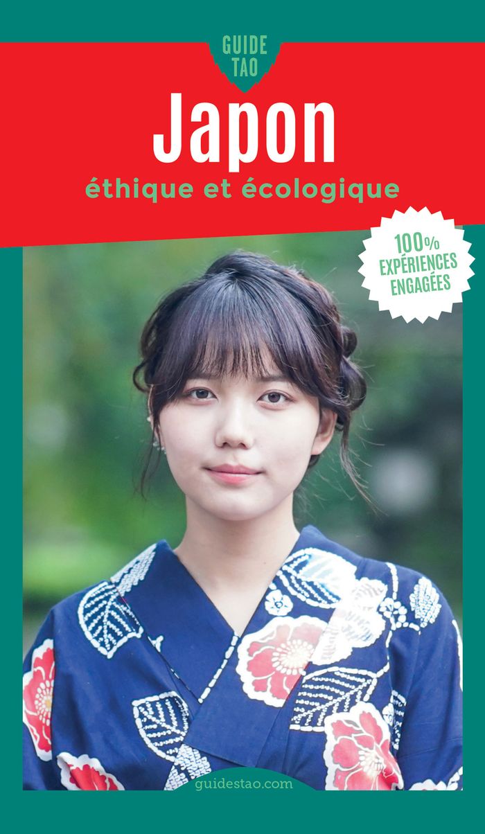 Couverture du livre « Japon : éthique et écologique » de Julien Giry, librairie Les Contes Infusés à Corte