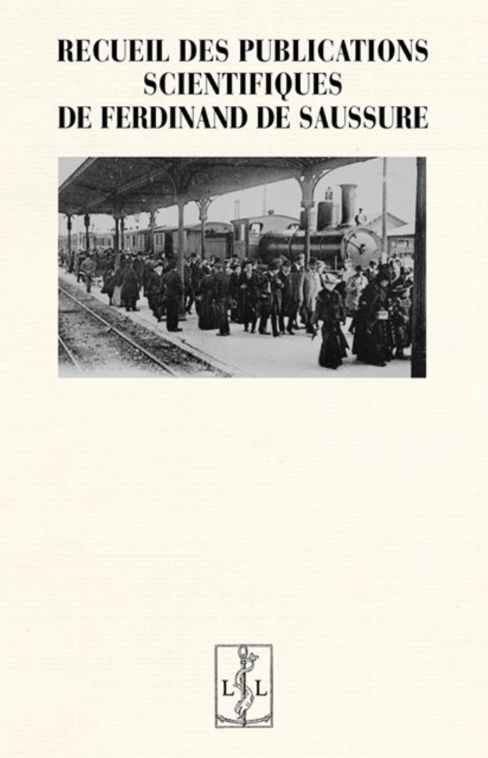 Couverture du livre « RECUEIL DES PUBLICATIONS SCIENTIFIQUES DE FERDINAND DE SAUSSURE » de Saussure F D., librairie Les Contes Infusés à Corte