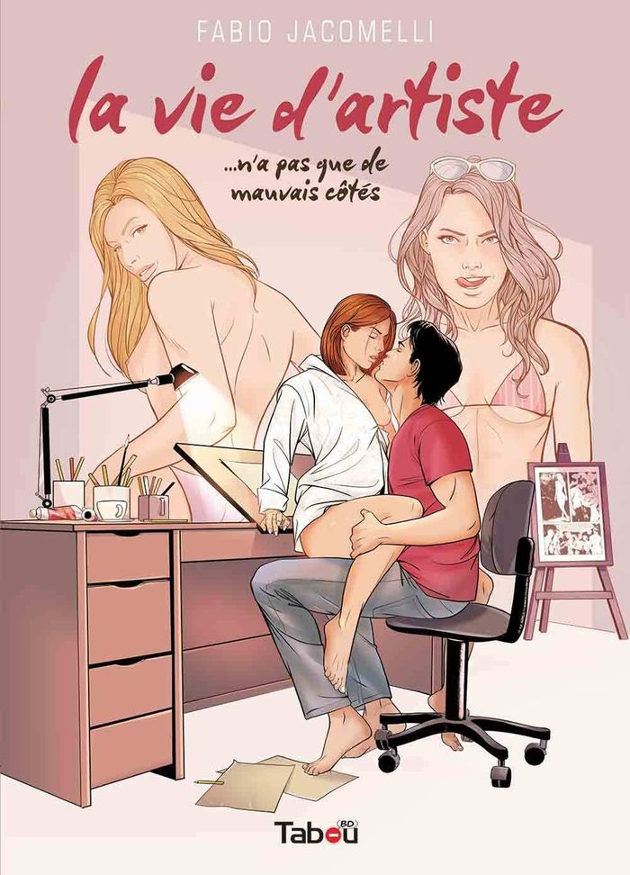 Couverture du livre « La vie d'artiste n'a pas que de mauvais côtés » de Fabio Jacomelli, librairie Les Contes Infusés à Corte