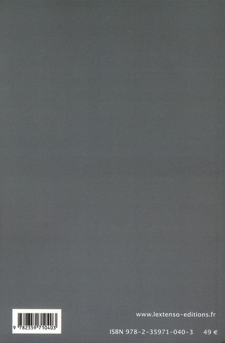 Quatrième de couverture de « ECRITS DE JEAN-LOUIS PEZANT »