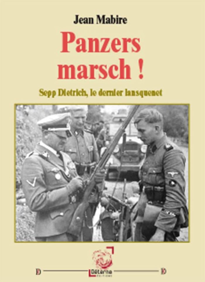Couverture du livre « PANZERS MARSCH ! » de Jean Mabire, librairie Les Contes Infusés à Corte