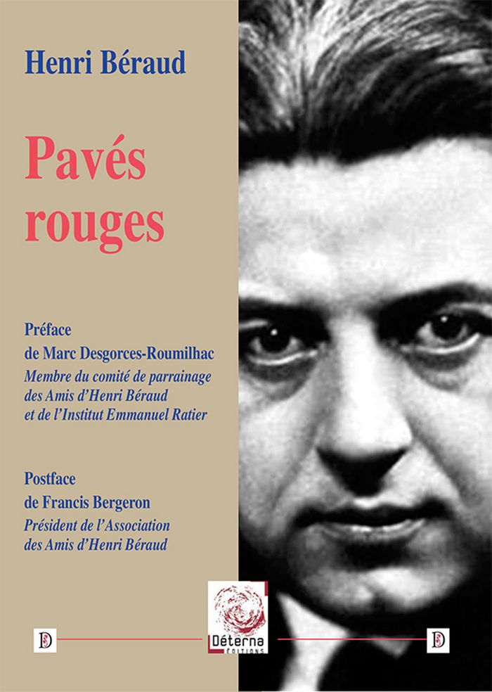 Couverture du livre « Pavés rouges » de Henri Béraud, librairie Les Contes Infusés à Corte