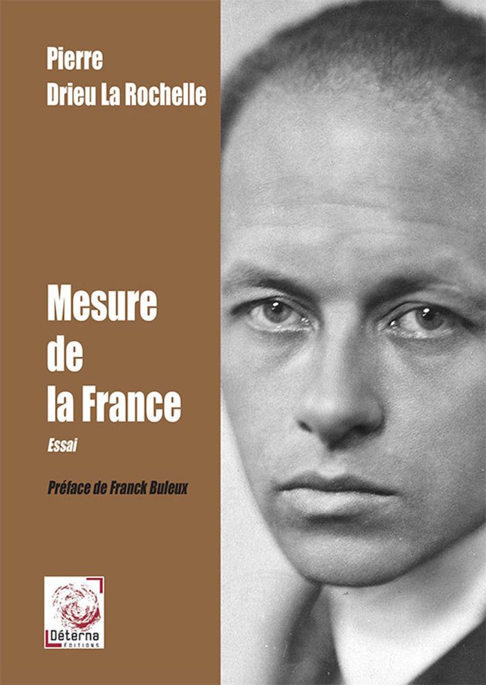 Couverture du livre « Mesure de la France : essai » de Pierre Drieu La Rochelle, librairie Les Contes Infusés à Corte
