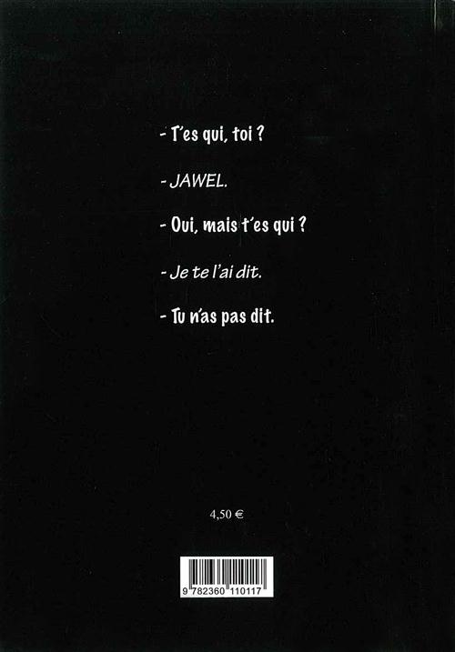 Quatrième de couverture de « T'es qui, toi ? »