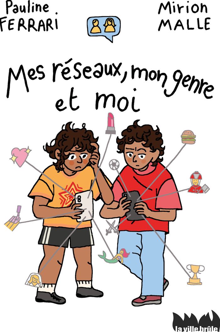 Couverture du livre « Mes réseaux, mon genre et moi » de Pauline Ferrari, librairie Les Contes Infusés à Corte