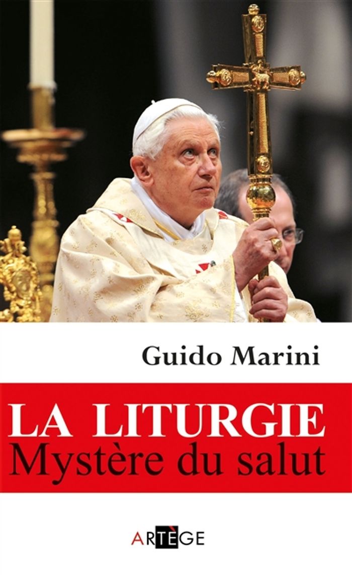 Couverture du livre « LA LITURGIE, MYSTERE DU SALUT » de Marini/centene, librairie Les Contes Infusés à Corte