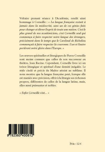 Quatrième de couverture de « Hymnes et Psaumes »