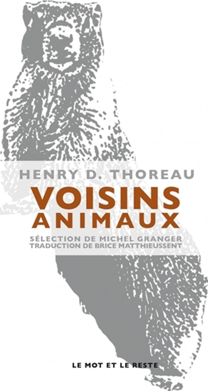 Couverture du livre « Voisins animaux » de Henry David Thoreau, librairie Les Contes Infusés à Corte