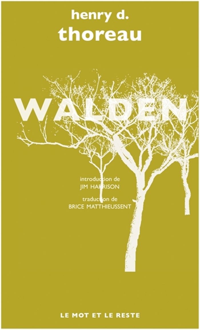 Couverture du livre « Walden » de Henry David Thoreau, librairie Les Contes Infusés à Corte