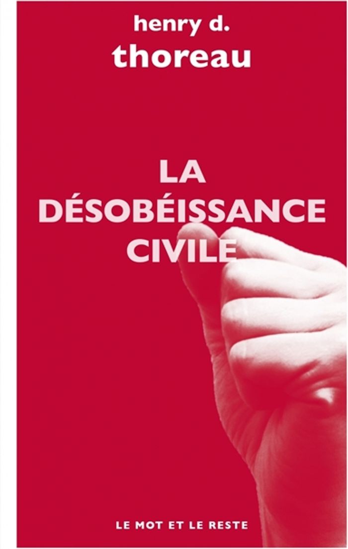 Couverture du livre « La désobéissance civile » de Henry David Thoreau, librairie Les Contes Infusés à Corte